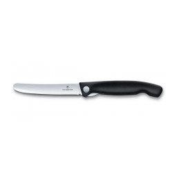 Victorinox Swiss Classic skládací svačinový černý 11 cm