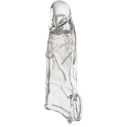 SCALA GELOVÝ NÁVLEK +4CM POSILUJÍCÍ EREKCI ZVĚTŠUJÍCÍ NÁVLEK NA PENIS A VARLATA - 74404309