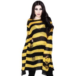 svetr dámský KILLSTAR - Busy Bee - KSRA002872