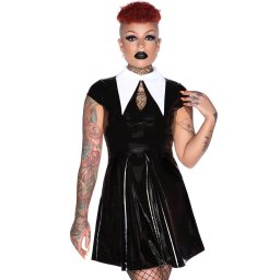 šaty dámské KILLSTAR - Generation Hex Gloss Skater - KSRA002810