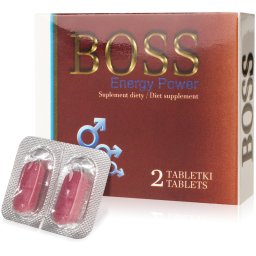 BIO & PHARMA DOPLNĚK STRAVY BOSS ENERGY POWER - NEJSILNĚJŠÍ PŘÍPRAVEK NA EREKCI FUNGUJE DOKONCE AŽ 4 DNY! - 71010304