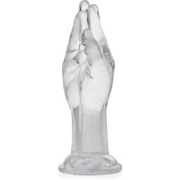 SCALA GELOVÁ DLAŇ PRO FISTING BDSM DILDO RUKA 1:1 NA SILNÉ PŘÍSAVCE - 70090448