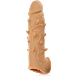 SCALA MĚKOUČKÝ EREKČNÍ NÁVLEK S HROTY ANATOMICKÝ NÁVLEK ZVĚTŠUJÍCÍ PENIS O 4 CM - 72364914