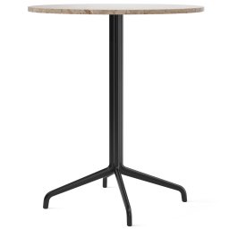 Audo Copenhagen designové kavárenské stoly Harbour Column Counter Table Star Base (průměr 80 cm)