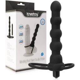 SCALA VIBRUJÍCÍ SONDA ANÁLNÍ KOLÍK NAVLÉKANÝ NA PENIS - 78058119