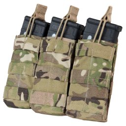 S.T. CONDOR sumka MOLLE trojitá na zásob. 3xM4 otev. MULTICAM