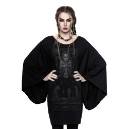 šaty dámské (tunika) KILLSTAR - Judgement Kimono - KSRA003047