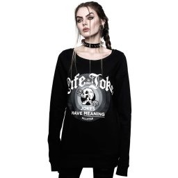 mikina dámská KILLSTAR - Life Is No Joke - KSRA003079