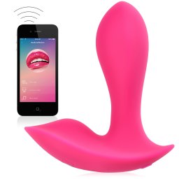SCALA INTELIGENTNÍ VIBRÁTOR OVLÁDANÝ POMOCÍ APLIKACE, SAMONOSNÝ MASTURBÁTOR PRO ŽENY, MOTÝLEK NA KLITORIS - 76924405