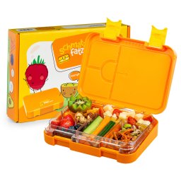 Klarstein Schmatzfatz junior, svačinový box, 6 přihrádek, 21,3 × 15 × 4,5 cm