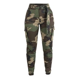 Kalhoty dámské ARMY WOODLAND vel. M