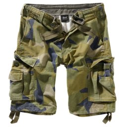 kraťasy pánské BRANDIT - Vintage Cargo - 2002-swedish camo
