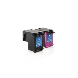HP CH563EE + HP CH564EE, č. 301 XL (BK, CMY) set - kompatibilní kazety