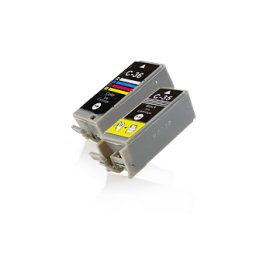 Canon PGI-35BK 1509B001 + CLI-36 - 1511B001 ÚSPORNÝ SET KOMPATIBILNÍCH NÁPLNÍ