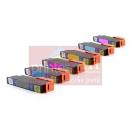 Epson T2438, Multipack 6 kusů - kompatibilní kazety s čipem C13T24384010