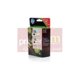 Originální inkoustové kazety HP C9502A (56+56) - sada 2ks HP C6656A (56), černá