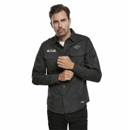 košile pánská BRANDIT - Luis - 4023-black