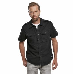 košile pánská BRANDIT - Vintage - 4024-black