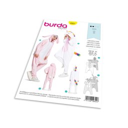 Střih Burda 2351 - Jednorožec, zajíc