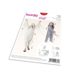 Střih Burda 2370 - Duch, strašidlo