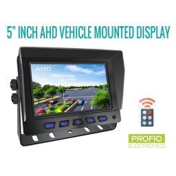 2 kanálový hybridní couvací 5" monitor do auta AHD/CVBS