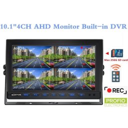 10,1" parkovací (couvací) AHD/CVBS hybridní monitor