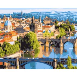 Gaira® Malování podle čísel Stará Praha M992518