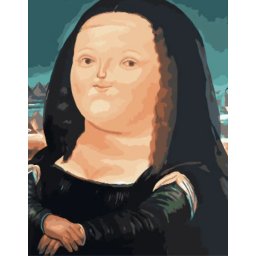 Gaira® Malování podle čísel Fernando Botero - Mona Lisa M991756