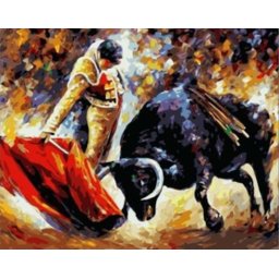 Gaira® Malování podle čísel Býčí zápas M993086