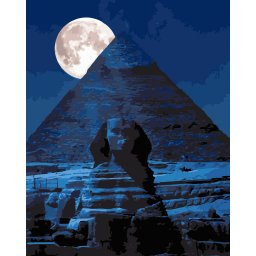 Gaira® Malování podle čísel Pyramida v Gíze M067YE