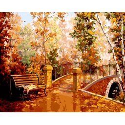 Gaira® Malování podle čísel Podzimní park M830YK