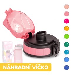 Klarstein Náhradní víčko Wakaba pro láhve na vodu s objemem 350 / 400 / 500 ml | Platové hrdlo | Bez BPA