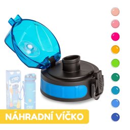 Klarstein Náhradní víčko Wakaba pro láhve na vodu s objemem 350 / 400 / 500 ml | Plastové hrdlo | Bez BPA