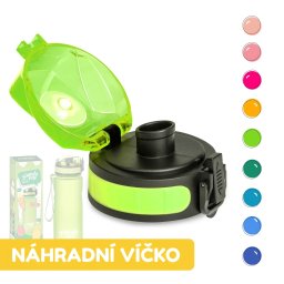 Klarstein Náhradní víčko Wakaba pro láhve na vodu s objemem 350 / 400 / 500 ml | Plastové hrdlo | Bez BPA