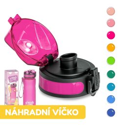 Klarstein Náhradní víčko Wakaba pro láhve na vodu s objemem 350 / 400 / 500 ml | Plastové hrdlo | Bez BPA