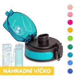 Klarstein Náhradní víčko Wakaba pro láhve na vodu s objemem 350 / 400 / 500 ml | Plastové hrdlo | Bez BPA