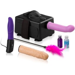 SSD EROTICA FETISH FANTASY MULTIFUNKNÍ STABILNÍ ŠUKACÍ STROJ+ 3 PENISY - SSD 650011178