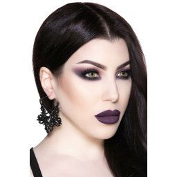 náušnice KILLSTAR - Ave Satana - BLACK - KSRA003002