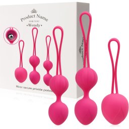 SCALA VIBRAČNÍ VENUŠINY KULIČKY, SADA K PROCVIČOVÁNÍ SVALŮ PÁNEVNÍHO DNA, SILNĚJŠÍ LASTURKA,LEPŠÍ SEX - 71216124