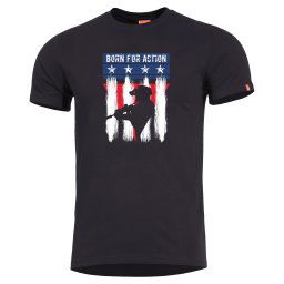 PENTAGON triko BORN FOR ACTION RANGER ČERNÉ vel.XL