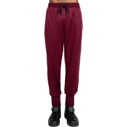 kalhoty unisex (tepláky) KILLSTAR - Dazed - BURGUNDY - KSRA003465