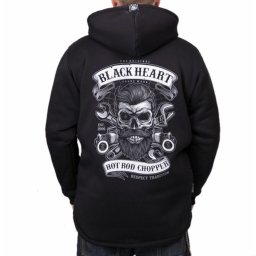 bunda pánská BLACK HEART - RESPECT TRADITION - BLACK - 8207