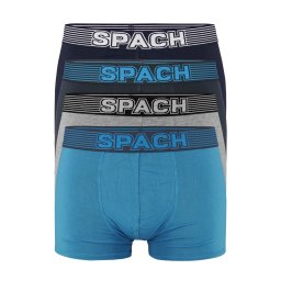 Belmondo bambusové boxerky 0323 - 4bal M vícebarevná