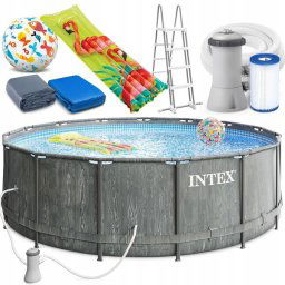 Intex Zahradní bazén 26742 457x122 s filtrací