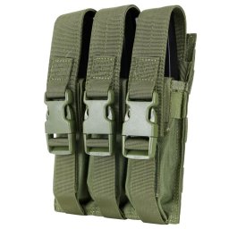 S.T. CONDOR sumka MOLLE trojitá na zásobníky MP5 ZELENÁ