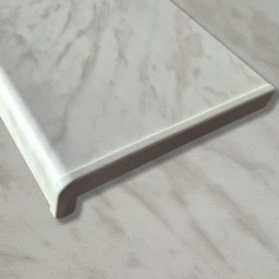 Plastový parapet RS, PVC folie - Šedý mramor 500mm