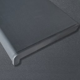 Plastový parapet RS, PVC folie - Antracit 500mm