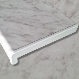 PVC parapet RS, Alfa folie - Šedý mramor A02 200mm