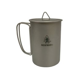 PATHFINDER hrnek s víčkem 600 ml TITAN