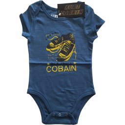 body dětské Nirvana - Kurt Cobain - NAVY - ROCK OFF - KCBG05TN